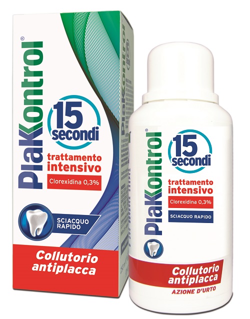 Plakkontrol 15 secondi collutorio 250 ml
