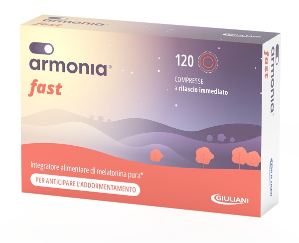 Armonia fast 1 mg melatonina 120 compresse