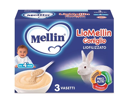 Liomellin coniglio liofilizzato 10 g 3 pezzi