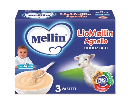 Liomellin agnello liofilizzato 10 g 3 pezzi