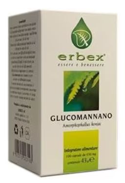 Glucomannano 100 capsule 430mg