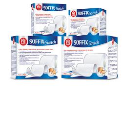 Cerotto in rotolo pic soffix stretch tessuto non tessuto estendibile 2,5x500 cm 1 pezzo