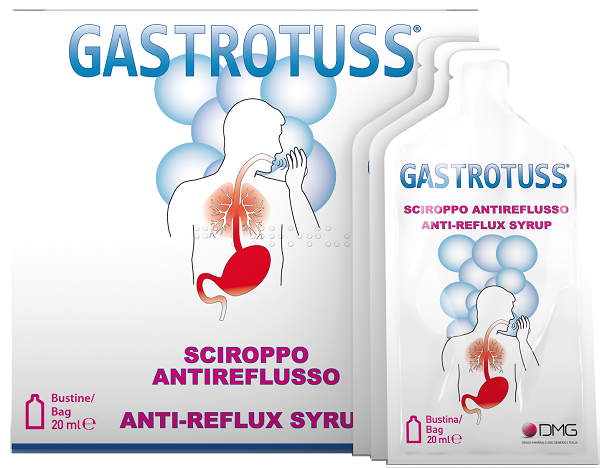 Sciroppo antireflusso gastrotuss 25 bustine monodose 20 ml