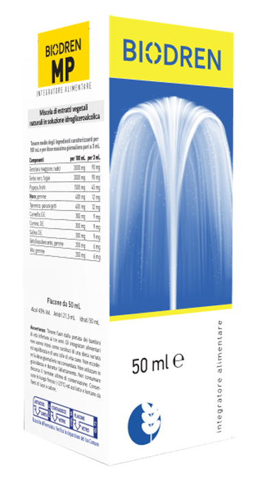 Biodren m-p soluzione idroalcolica 50 ml