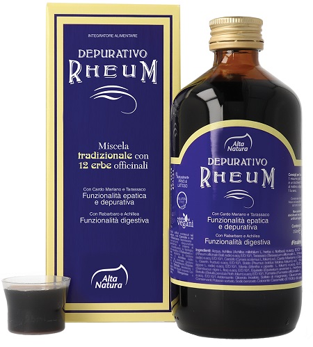 Depurativo rheum miscela erbe officinali 250 ml