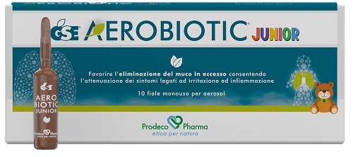 Gse aerobiotic junior 10 fiale da 5 ml