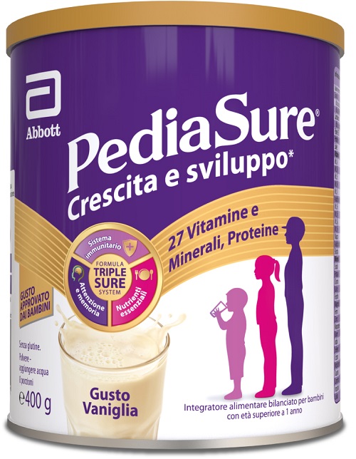 Pediasure crescita&sviluppo vaniglia 400 g