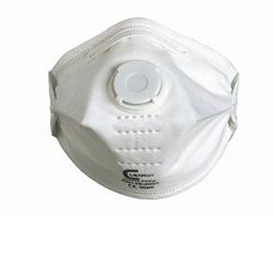 Mascherina ffp2 pieghevole con valvola 12 pezzi