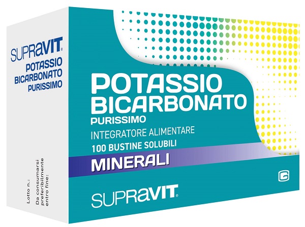Supravit potassio bicarbonato purissimo 100 bustine