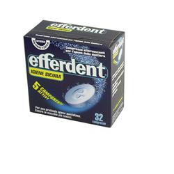 Efferdent pulizia dentiere 90 compresse effervescenti