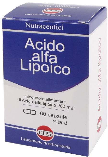 Acido alfa lipoico 60 capsule