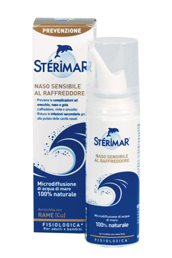 Sterimar naso sensibile al raffreddore acqua di mare spray 100 ml