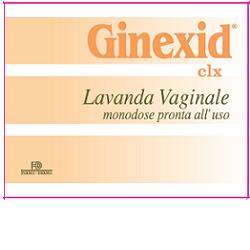 Ginexid lavanda vaginale 3 flaconi monouso in pe da 100 ml con 3 cannule monouso in pvc
