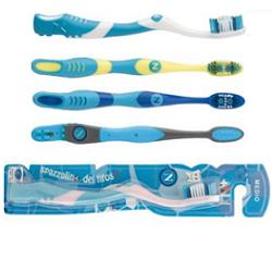 Spazzolino del tifoso napoli bianco/azzurro 1 pezzo