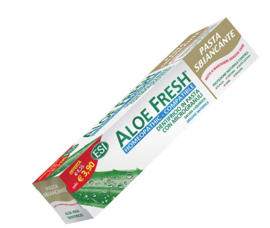 Esi aloe fresh pasta sbiancante 100 ml offerta