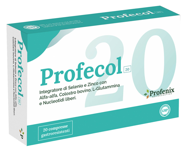 Profecol 20 compresse 18 g