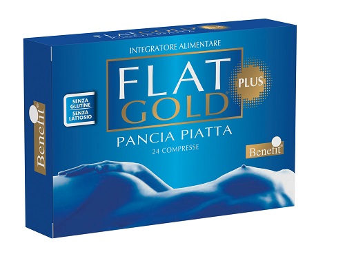 Flat gold plus 24 compresse