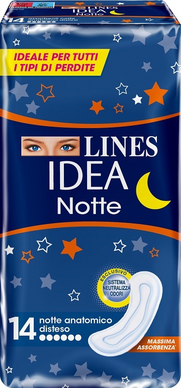 Lines idea notte senza ali 14 pezzi