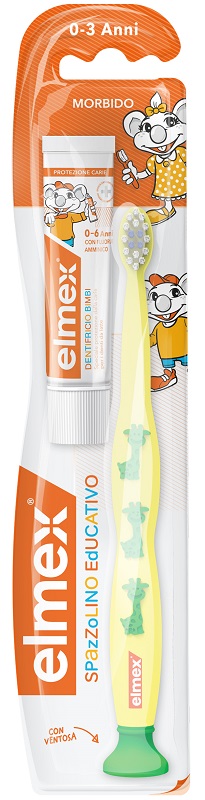 Elmex spazzolino bimbi educativo new 0-3 anni
