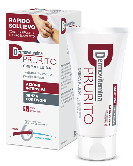 Dermovitamina prurito crema fluida azione intensiva senza cortisone 150 ml