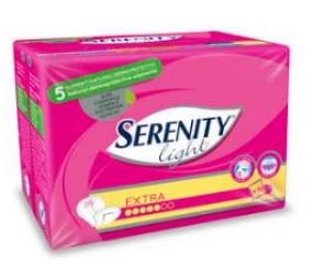 Pannolone per incontinenza sagomato serenity light lady extra 30 pezzi