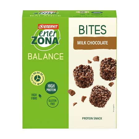 Enerzona bites milk cholocate 5 buste