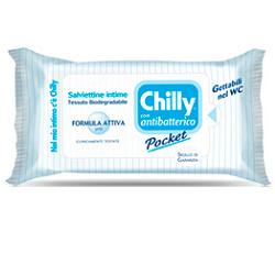 Chilly salviette intimo bio anti batteriche 12 salviette