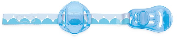 Chicco clip salvasucchietto blu 1 pezzo