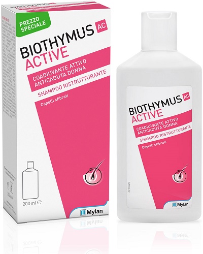Biothymus ac active shampoo ristrutturante donna 200 ml prezzo speciale