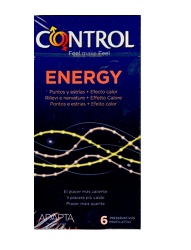 Profilattico control energy 6 pezzi