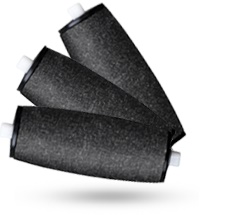 Velvet soft 2 ricariche roll cristalli di diamante pedicure professionale