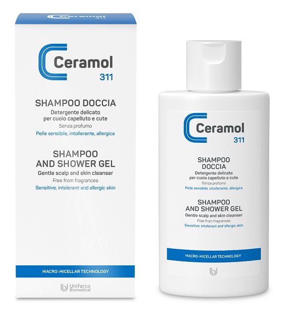 Ceramol shampoo doccia 200 ml
