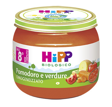 Hipp bio hipp bio omogeneizzato sugo pomodoro verdure 2x80 g