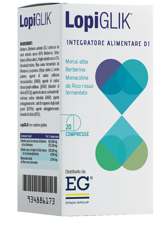Lopiglik 20 compresse 1,15 g