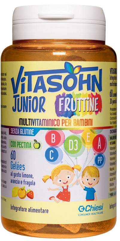Vitasohn junior fruttine 60 caramelle