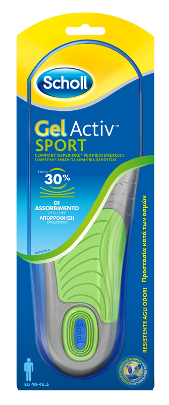 Scholl gel activ sport uomo