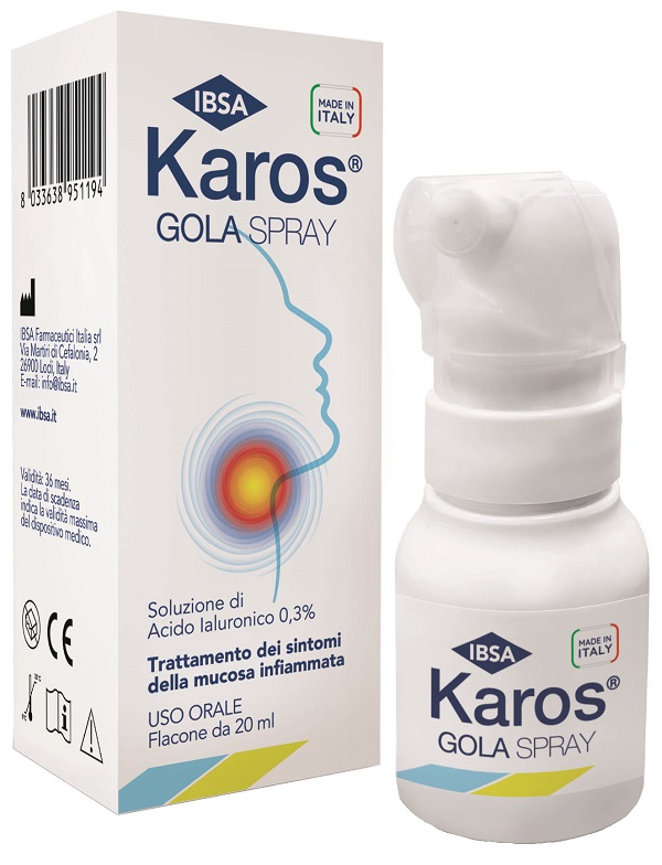 Karos spray orale 0,3% 20 ml
