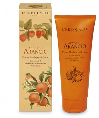Accordo arancio crema fluida per il corpo 200 ml