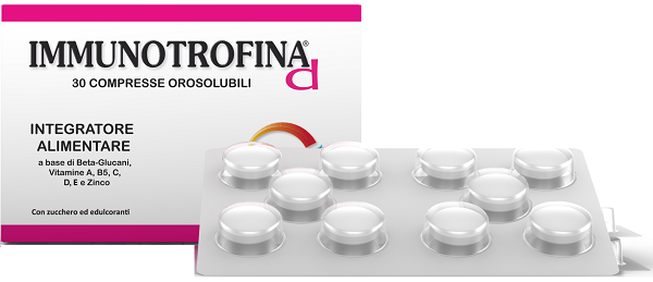 Immunotrofina d 30 compresse orosolubili