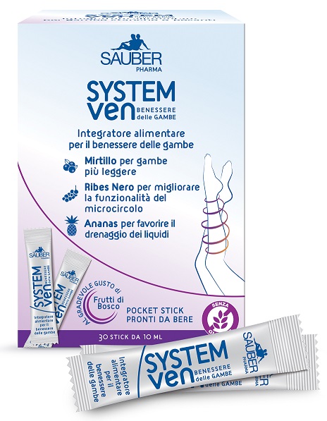 Sauber system ven 30 stick 10 ml