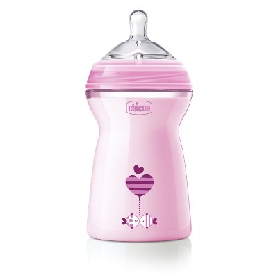 Chicco biberon natfeel 6m+ girl 330 ml