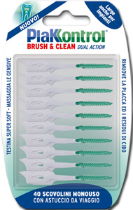 Plakkontrol brush & clean large