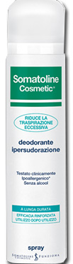 Somatoline cosmetic deodorante ipersudorazione duetto spray 125 ml + 125 ml