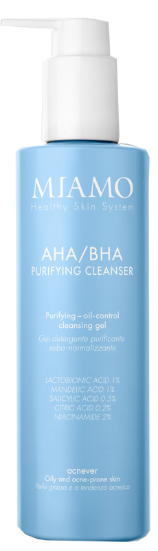 Miamo acnever aha/bha purifying cleanser 250 ml