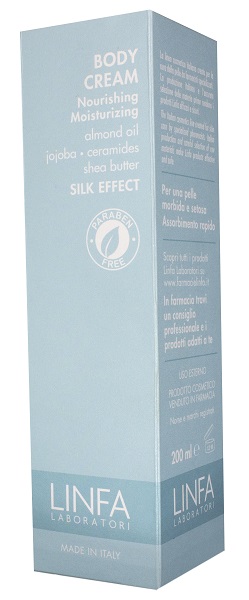 Linfa crema corpo nutriente idratante effetto seta 200 ml