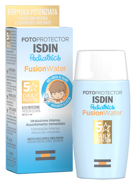 Fotoprotector pediatrics fusion water spf50