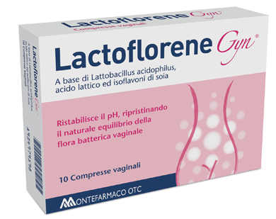 Lactoflorene gyn 10 compresse vaginali