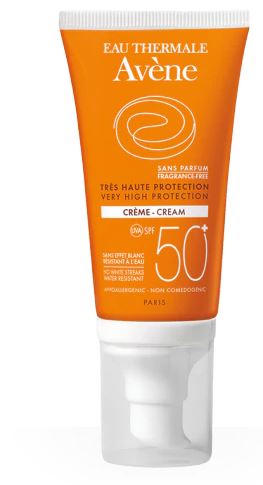 Avene solare crema spf 50+ senza profumo 50 ml