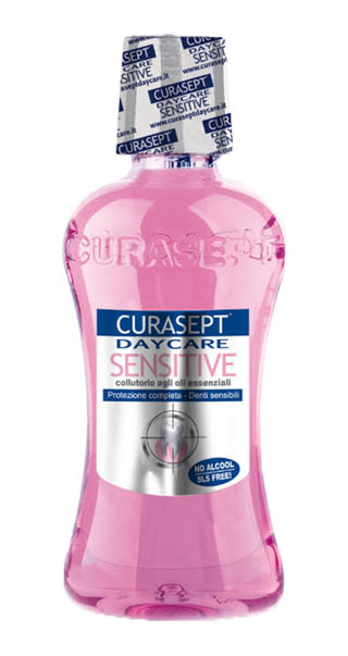 Curasept daycare sensitive 500 ml + 100 ml omaggio