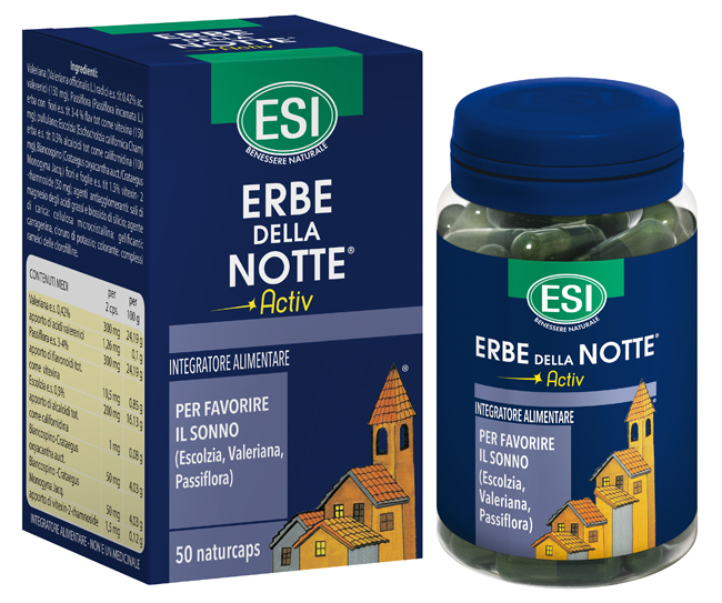 Esi erbe della notte activ 50 capsule